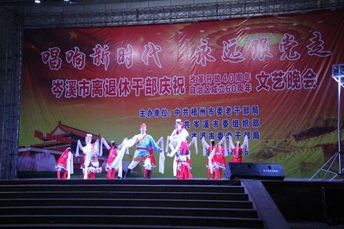 唱響新時(shí)代 永遠(yuǎn)跟黨走 梧州市各縣 市 區(qū) 舉辦文藝晚會謳歌新時(shí)代發(fā)展成果